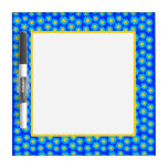Customizable Groovy Daisies Dry Erase Whiteboards