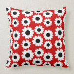 Customizable Groovy Daisies pillows