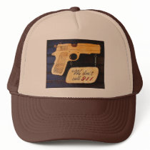 Customizable Gun Humor Hat