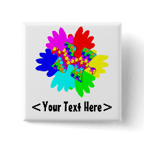 Customizable Hands And Puzzling Puzzle Piece buttons