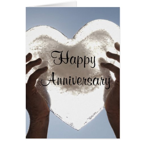 Customizable Happy Anniversary Card