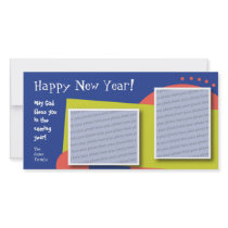Customizable Happy New Year Photo Card photo cards