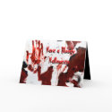 Customizable Have a Bloody Halloween Card Ginette by Ginette_Callaway_2 Customizable Have a Bloody Halloween Card Ginette