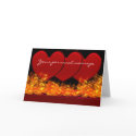 Customizable Hearts Notecards
