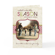 Customizable Holiday Photo creative christmas cards