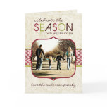 Customizable Holiday Photo Card