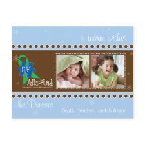 Customizable Holiday Postcard