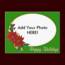 CUSTOMIZABLE HOLIDAY POSTCARDS postcards