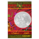 Customizable Holidays Photo Frames Calendar