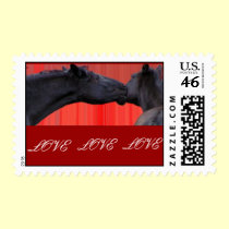 Customizable Horse Love USPS Postage postage