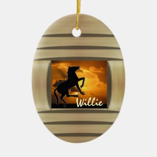 customizable horse western christmas tree ornament zazzle customizable horse western christmas tree ornament zazzle