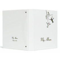 Customizable Hummingbird Binder Album