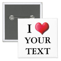 Customizable I Heart Button 0002
