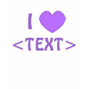 Customizable I Heart Shirt 0006