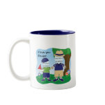 Customizable I Love You Daddy mugs