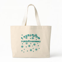 Customizable I SURVIVED SNOWMAGEDDON Canvas Bag