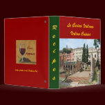 CUSTOMIZABLE Italian Roman recipes Photo  Folder binders
