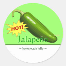 Customizable Jalapeño  Stickers