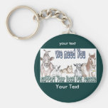 Customizable keychains-Pet Rescue