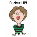 Customizable Kiss Pucker Up T-shirts shirt