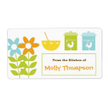 Customizable Kitchen Labels Personalized Shipping Label