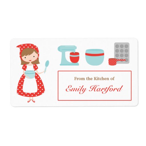 Customizable Kitchen Labels Personalized Shipping Labels