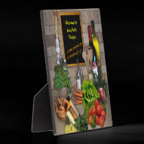 (Customizable) Kitchen plaques