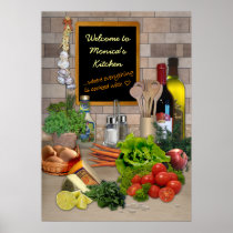 Customizable Kitchen Poster