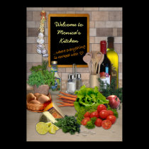 Customizable Kitchen posters