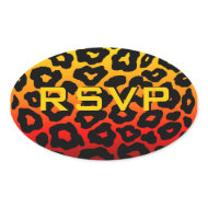 Customizable Leopard sticker