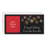 Customizable Leopard & Zebra Ornaments Custom Photo Card