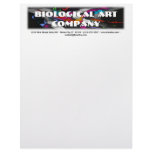 Customizable Letterhead - Biological Art