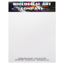 Customizable Letterhead - Biological Art