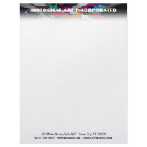 Customizable Letterhead - Biological Art Top