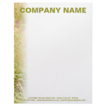 Customizable Letterhead - Olive Medley by TakingCareOfBusiness Customizable Letterhead - Olive Medley