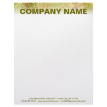 Customizable Letterhead - Olive Medley by TakingCareOfBusiness Customizable Letterhead - Olive Medley