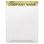 Customizable Letterhead - Olive Medley