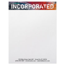 Customizable Letterheads - Incorporated