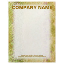 Customizable Letterheads - Olive Medley