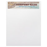 Customizable Letterheads - Sandy Beach