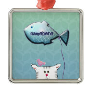 Customizable: Little Alfie balloon ornament