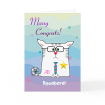 Customizable: Little Alfie congrats Greeting Cards
