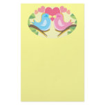 Customizable Love Birds Gifts Stationery