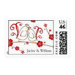 Customizable Love Birds Postage