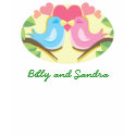 love birds t-shirt