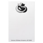 Customizable Love Cats Stationery