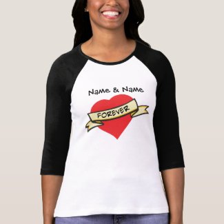 Customizable Love Forever T-shirts and Gifts shirt