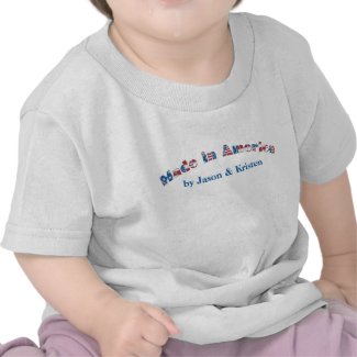 Customizable Made in America Toddler T-shirt