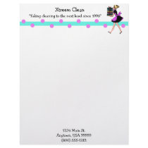 Customizable Maid Service Letterhead