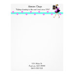 Customizable Maid Service Letterhead